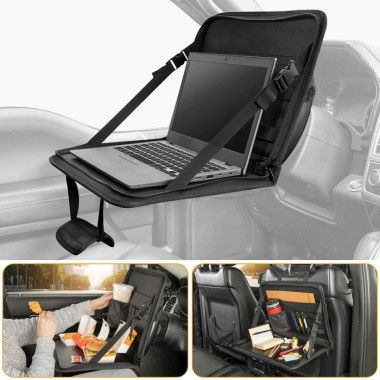 3 In 1 Steering Wheel Eating Tray Car Back Seat Laptop Desk Multifunctional Car Work Table For Writing Car Organizer