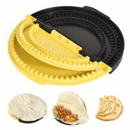 Detailed information about the product 3-in-1 Tortilla Sealer Crimper for 10,8,6 Inch,Detachable Tortilla Sealer,Leak-proof Shark Tooth Design for Burritos,Tacos,Sandwich