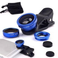 Detailed information about the product 3 In1 Fish Eye Wide Angle Macro Camera Clip-on Lens For Universal Cell Phone