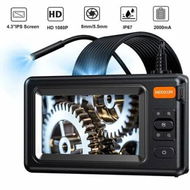 Detailed information about the product 3 Inch Screen Visual Detector For Pipeline Inspection And Maintenance 4.3-inch Large Screen 8 LED Lights IP67 Waterproof-5M 8.0MM Single Head