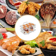 Detailed information about the product 3 Layers Grill Grate and Dehydrate Rack for Ninja Dual Airfryers