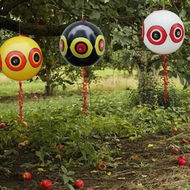 Detailed information about the product 3-Pack Reflective Eyes Bird Repellent Balloons: Scare Away Birds and Protect Your Garden with Realistic Design and Easy Setup