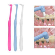 Detailed information about the product 3 Pack Tuft Toothbrush Tufted Brush End-Tuft Tapered Trim Toothbrush Soft Trim Toothbrush Green