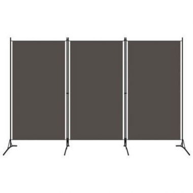 3-Panel Room Divider Anthracite 260x180 Cm