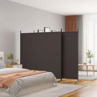 Detailed information about the product 3-Panel Room Divider Brown 525x180 cm Fabric