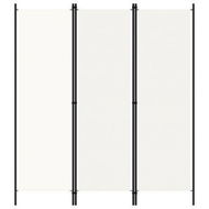 Detailed information about the product 3-Panel Room Divider White 150x180 Cm