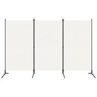 Detailed information about the product 3-Panel Room Divider White 260x180 Cm