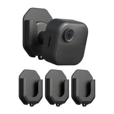 3 Pcs Blink Camera No Drill No Screws Wall Mount Bracket for Blink Mini, Mini 2, Blink Outdoor 4,m Blink Indoor Camera, HBV Adhesive Mount