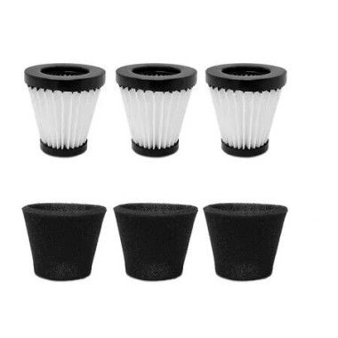 3 Pcs F117 Handheld Vacuum Cleaner Filter Compatible with Dirt Devil Scorpion Handheld Vacuum Cleaner Style, Compare to Part #AD40117