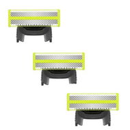 Detailed information about the product 3 Pcs Replacement Blades Compatible with Norelco One 1 Blade, Durable Stainless Steel, Trim, Suitable spare blades QP210/80 QP2515 QP2520 QP6510 QP6530