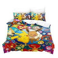 Detailed information about the product 3 Piece 180*200cm Anime Bedding Set 1 Duvet Cover 2 Pillowcases Ultra Soft Comfortable Bed Set Cover for Kids Boys Teens Gifts