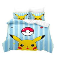 Detailed information about the product 3 Piece 180*200cm Anime Bedding Set 1 Duvet Cover 2 Pillowcases Ultra Soft Comfortable Bed Set Cover for Kids Boys Teens Gifts