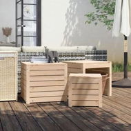 Detailed information about the product 3 Piece Garden Box Set Solid Wood Pine