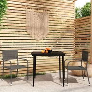 Detailed information about the product 3 Piece Garden Dining Set Grey