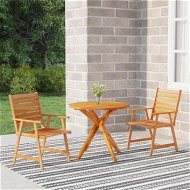 Detailed information about the product 3 Piece Garden Dining Set Solid Wood Acacia