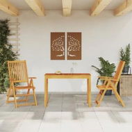 Detailed information about the product 3 Piece Garden Dining Set Solid Wood Acacia
