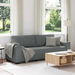 3-Seater SofaÂ Dark Grey 180 cm Fabric. Available at Crazy Sales for $469.95