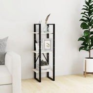 Detailed information about the product 3-Tier Book Cabinet White 40x30x105 Cm Solid Pinewood