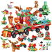 300 PCS Christmas Train Block Set Christmas Advent Calendar Blind Box Countdown Assembly Ideal For Christmas Countdown And Festive Decorations. Available at Crazy Sales for $14.99