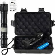 Detailed information about the product 3000 Lumen Round Aluminum LED Laser Pointer with Various Lighting Patterns, High Performance