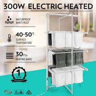 Detailed information about the product 300W 3-Tier Heated Electric Clothes Towel Drying Rack Foldable