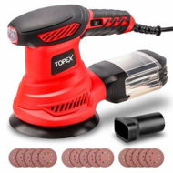 Detailed information about the product 300W Random Orbital Sander Polisher Variable Speed +15pcs Sand Papers
