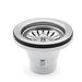 304 Stainless Steel Water Sink Strainer 110MM 87MM High Cup Anti Clog Kitchen Laundry Drain Grid. Available at Crazy Sales for $19.99