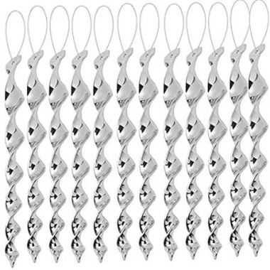 30cm Bird Deterrent Wind Twisting Scare Rods Spiral Device (12 Pack)