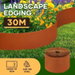 30mx15cm Garden Edging Lawn Border Landscape Edge Flexible DIY Fence Barrier Path Driveway Yard Plant Grass Flower Bed Support Roll Kit Corten Steel. Available at Crazy Sales for $119.98