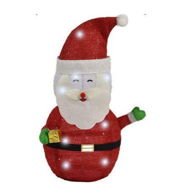 Detailed information about the product 30x70cm Lighted Christmas Santa Claus Decorations, Pre-lit 40LED Collapsible Santa Clause Battery Operated Christmas Decorations Indoor Outdoor