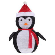 Detailed information about the product 30x70cm Lighted Penguin 40-LED Lighted, Battery Operated Lawn Decoration Christmas Decorations Indoor Outdoor