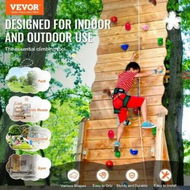 Detailed information about the product 32 Rock Climbing Holds Climbing Rocks Rock Wall Holds Grip Indoor/Outdoor