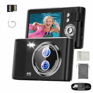 Detailed information about the product 32GB Digital Camera Compact 48MP Autofocus 16X Digital Zoom Photo Camera 2.8 Inch 4K LCD Screen Portable Vlogging Photography Camera