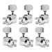 3+3 Semi-closed Guitar Tuners String Tuning Pegs Keys Machine Heads Set for for Acoustic or Electric Guitar. Available at Crazy Sales for $9.95