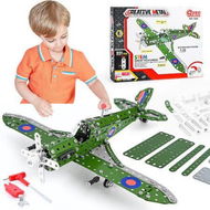 Detailed information about the product 331 PCS STEM Project Building Toys for Kids, STEM Building Projects Model Airplane Set - Assembly Science Kit Educational Birthday Gift