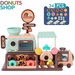 34pcs Pretend Play Donut Oven Toy Educational Interactive Sweets Shop Kids Playset Toy Light Sound Candy Store Dessert Toy. Available at Crazy Sales for $39.11