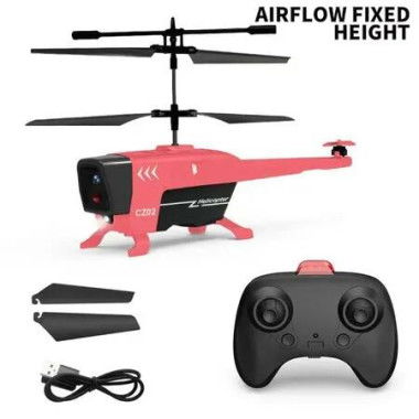 3.5 Access RC Helicopter for Kids,Induction Obstacle Avoidance Auto-Hovering One Key Star Helicopter Gift for Boys Girls (Red)