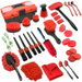 35 Pieces Car Detailing Kit,Car Cleaning Kit With Windshield Cleaning Tool And Tool Box, Car Care Supplies And Brushes. Available at Crazy Sales for $34.99