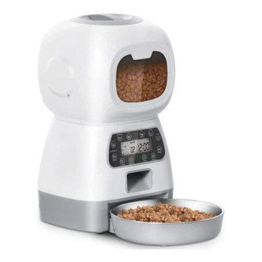 3.5L Automatic Dog Feeder For Small Pets - Automatic Dry Food Dispenser - Smart Feeding With Timer And Control.