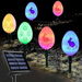 3.5M 10 Led Solar Easter Eggs Stake Lights For Easter Decorations,8 Modes Easter Solar Lights,Waterproof Lights For Outdoor Easter Decor Garden Decor. Available at Crazy Sales for $19.99