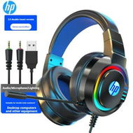 Detailed information about the product 3.5mm USB PORT HP Headset for PC Computer hp8003 7.1 Stereo with Microphone Over-Ear Headphones Gaming and Online Classes