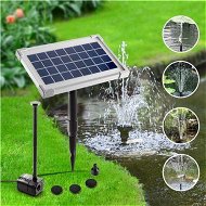 Detailed information about the product 3.5W Solar Power Outdoor Fountain Water Pump With 4 Fountain Heads.