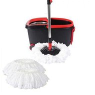 Detailed information about the product 360Â° Spin Mop Bucket Set Spinning Stainless Steel Rotating Wet Dry Black