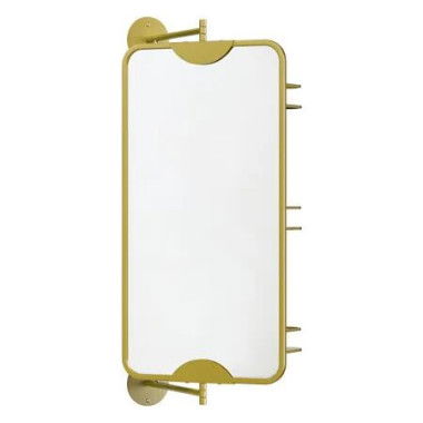 360 Swivel Bathroom Wall Mirrors with Storage