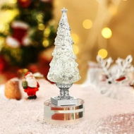 Detailed information about the product 36CM Swirling Glitter Christmas Tree, Tabletop Christmas Tree Lamp, Colorful Lighted Swirling Snow Glitter Tree Timer Top Star Light up Decorations