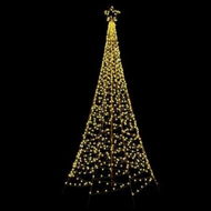 Detailed information about the product 3.6M Christmas Tree 800 LED Solar Net Lights Jingle Jollys