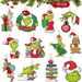 36pcs Christmas Tree Grinch Baby Wooden Pendant Funny Green Accessories Christmas Pendants Hanging. Available at Crazy Sales for $14.11