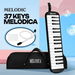 37 Keys Melodica Air Piano Keyboard Black Professional Musical Instrument for Kids Adults with Carrying Bag 2 Mouthpieces. Available at Crazy Sales for $19.95