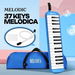 37 Keys Melodica Air Piano Keyboard Professional Blue Musical Instrument for All Ages with Carrying Bag 2 Mouthpieces. Available at Crazy Sales for $19.95