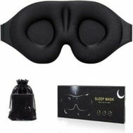 Detailed information about the product 3D Contoured Sleep Eye Mask for Men and Women with Concave Molded Night Blindfold for Travel Yoga Naps